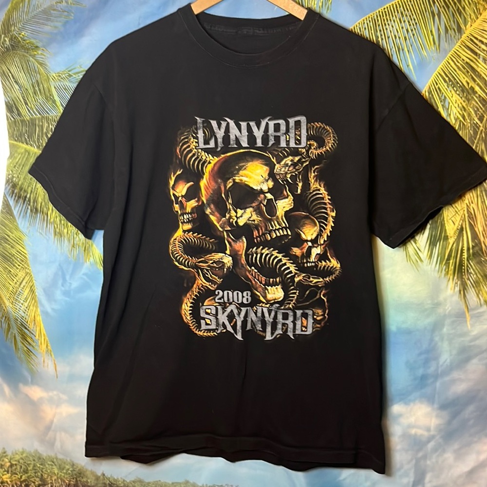 Lynyrd Skynyrd 2008 tour T-shirt